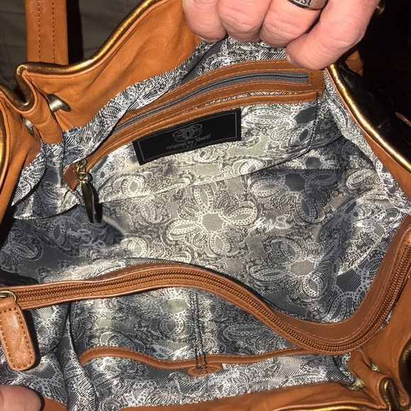 Sharia patchwork purse with dust bag - Picture 4 of 8